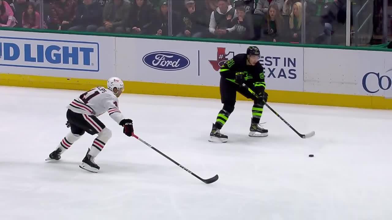 Chi Dal Suter Scores Goal Against Petr Mrazek Dallas Stars