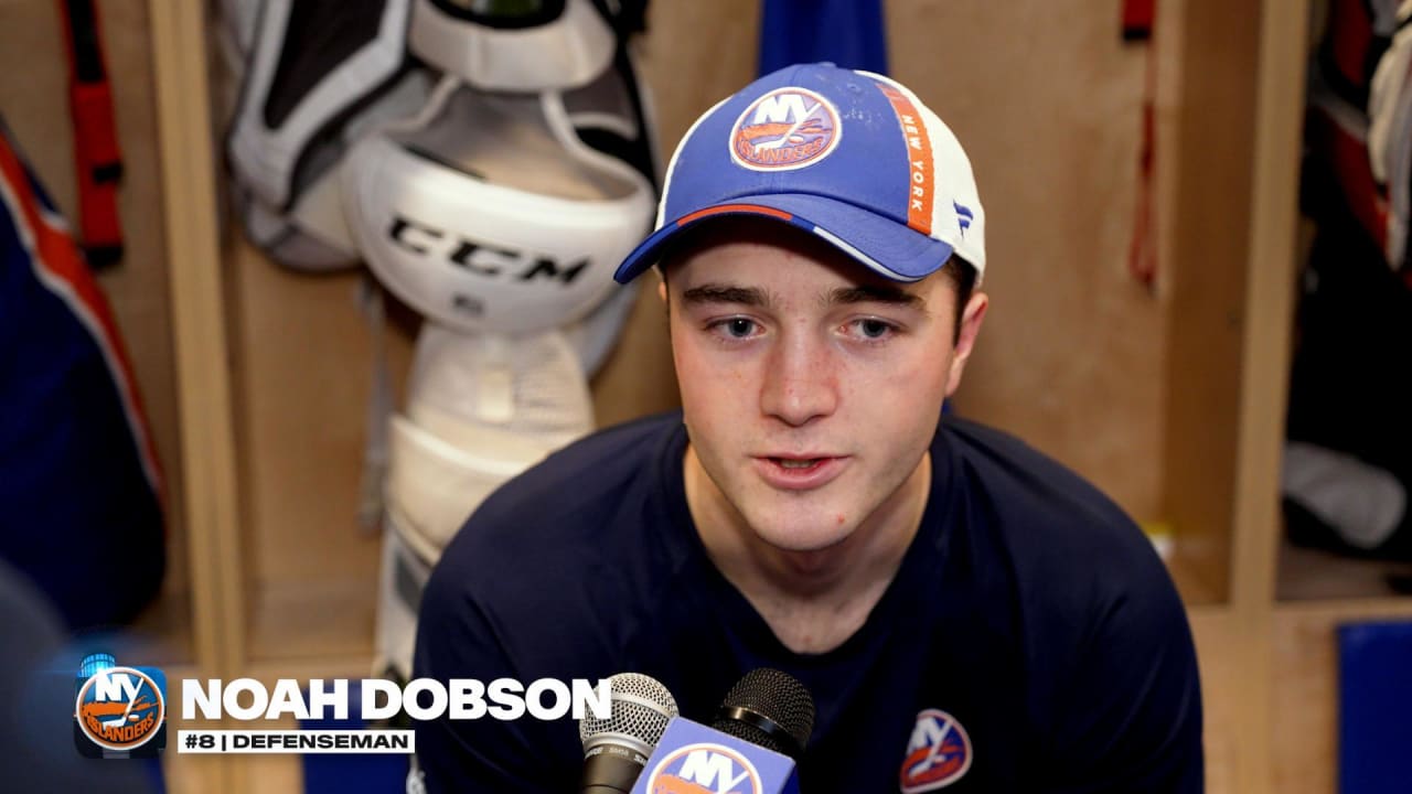 Nyi Vs Pit Noah Dobson New York Islanders