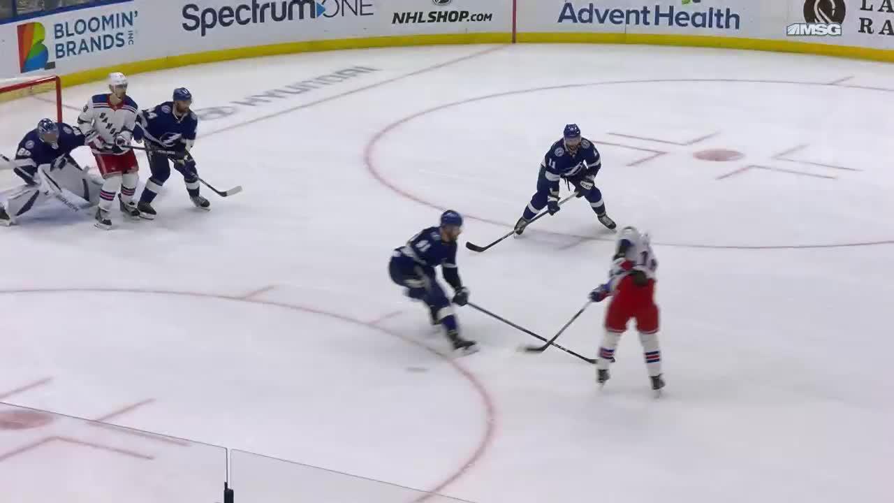 NYR TBL Panarin Scores Goal Against Andrei Vasilevskiy New York Rangers