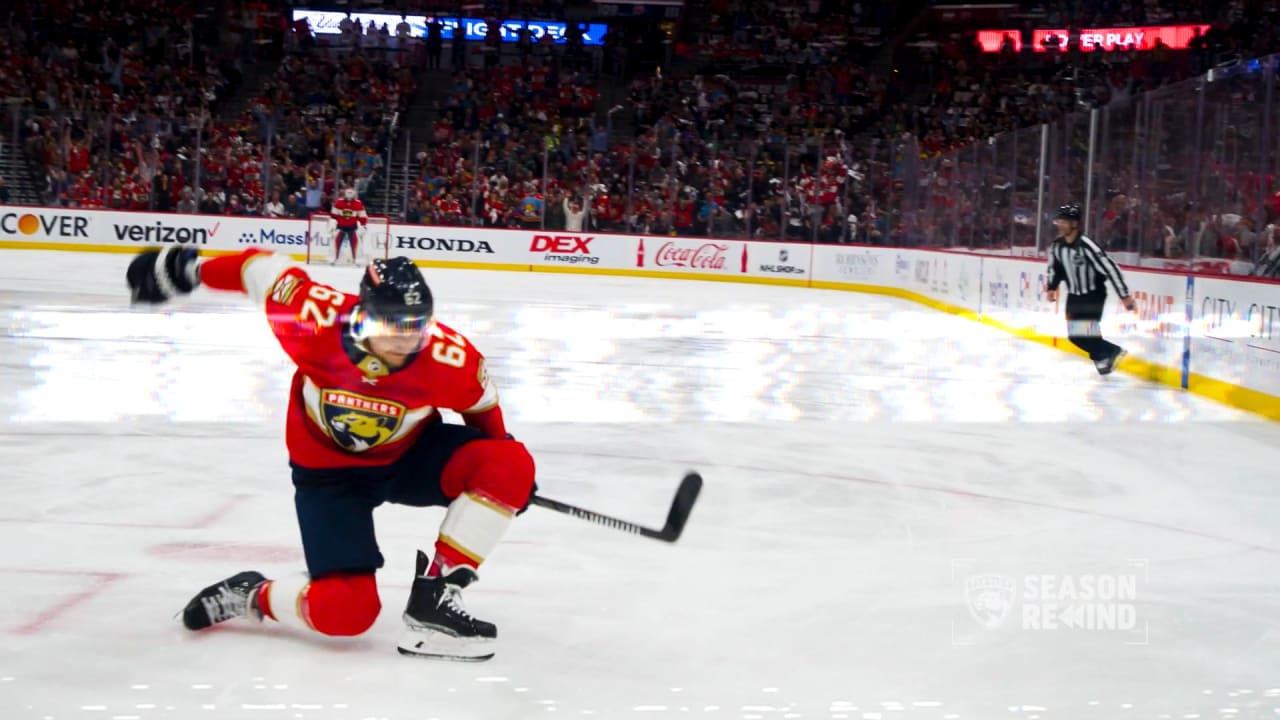 Season Rewind Brandon Montour Florida Panthers