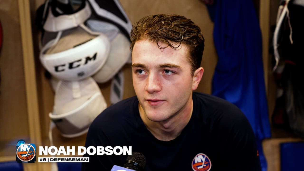 Practice Noah Dobson New York Islanders