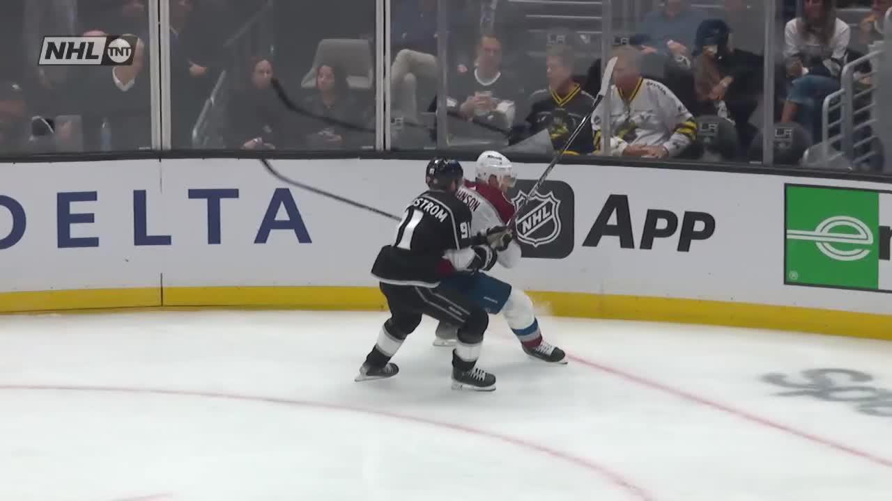 Carl Grundstrom With A Shorthanded Goal Vs Colorado Avalanche Los