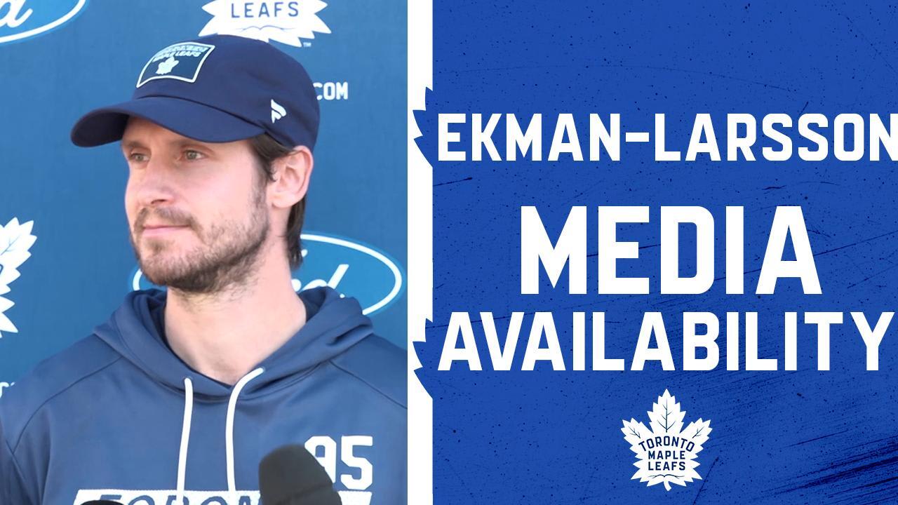 Oliver Ekman Larsson Training Camp Toronto Maple Leafs