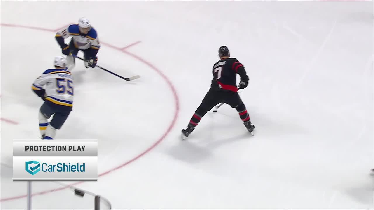 Hofer Makes Incredible Save St Louis Blues