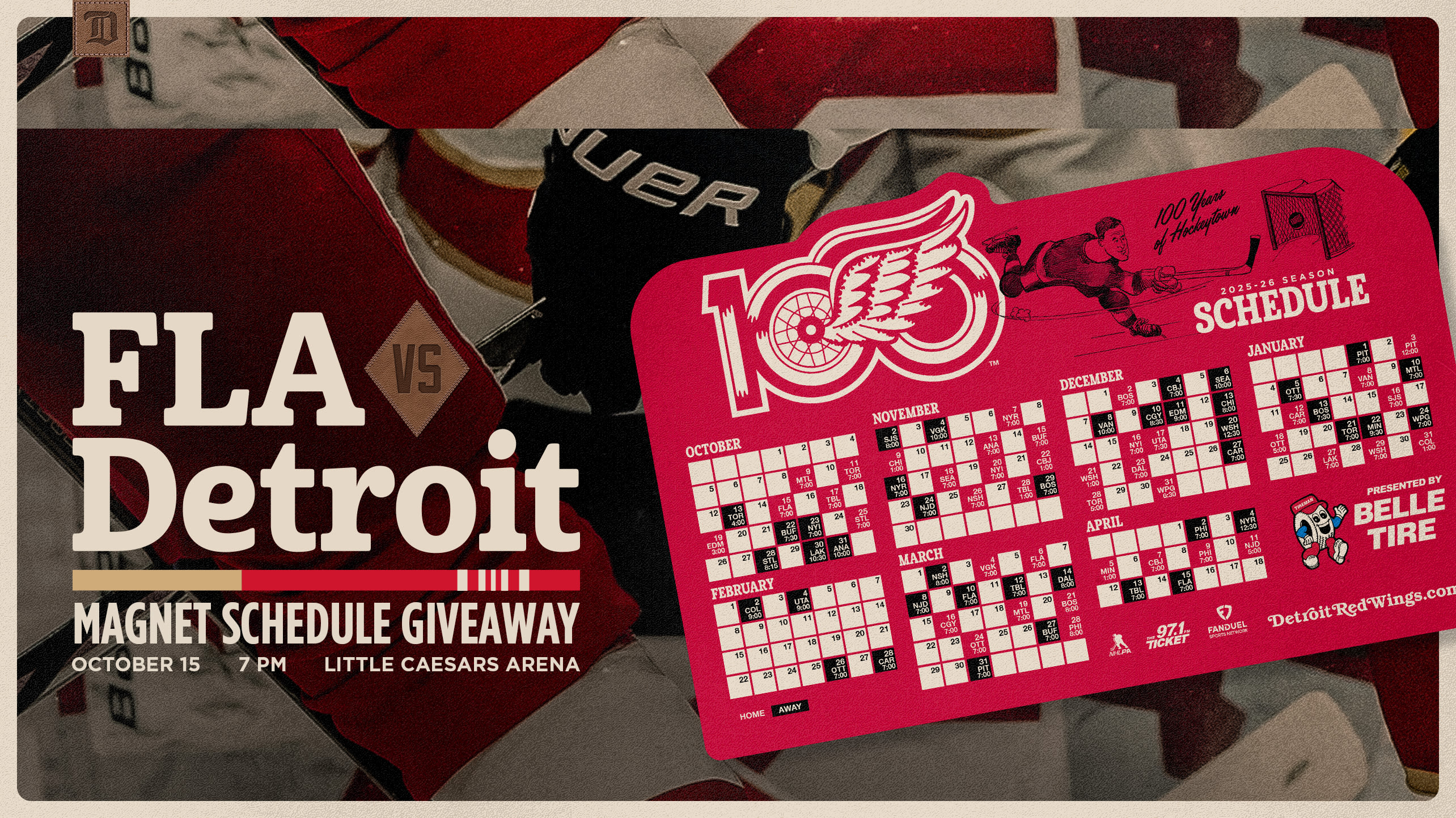 Magnet Schedule Giveaway