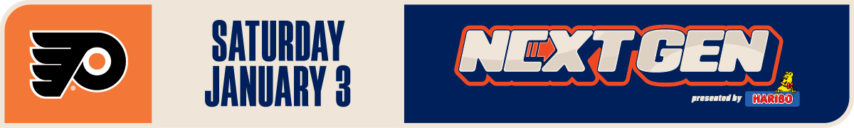 Saturday, January 3 vs Philadelphia Flyers – Next Gen