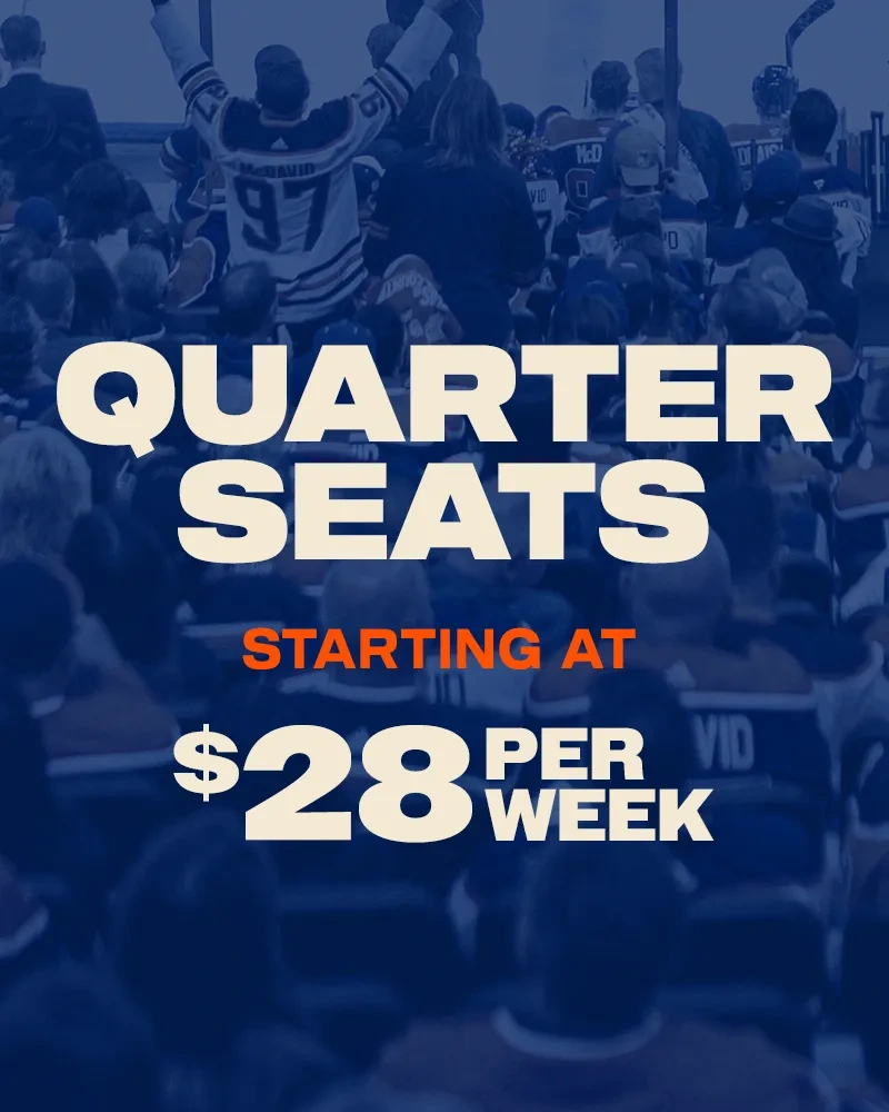 Quarter seats starting at $28/week!