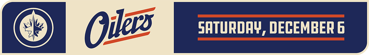 Saturday, December 6 vs. Winnipeg Jets - Alternate Jersey