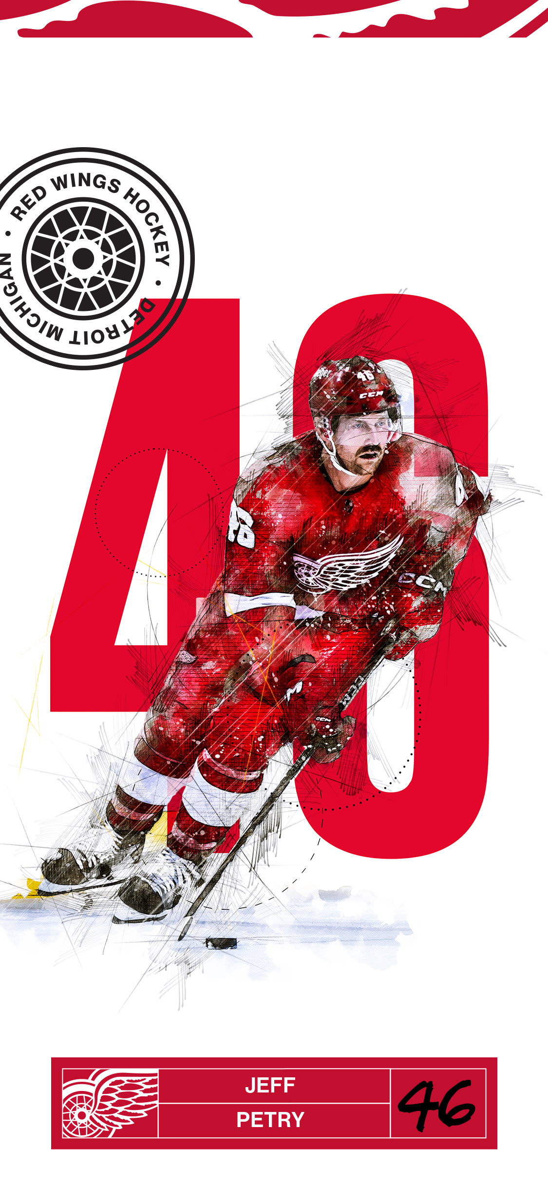 detroit red wings wallpaper｜TikTok Search