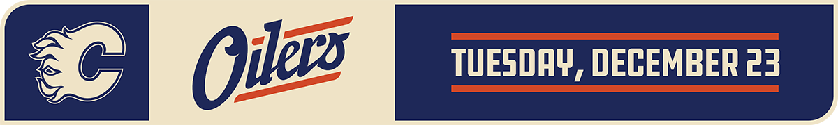 Saturday, December 23 vs. Calgary Flames - Alternate Jersey