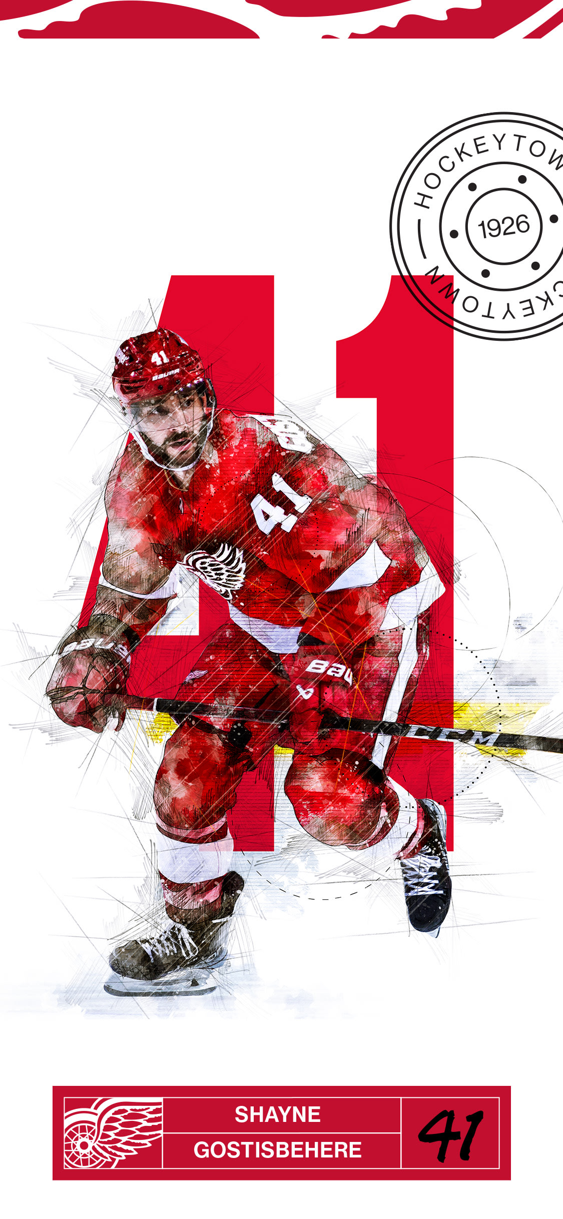 Detroit Red Wings on X: NEW WALLPAPERS JUST DROPPED