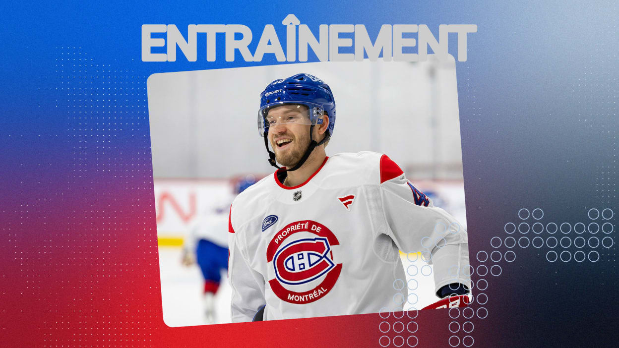 Mises à jour de l’entraînement - 21 nov. | Canadiens de Montréal