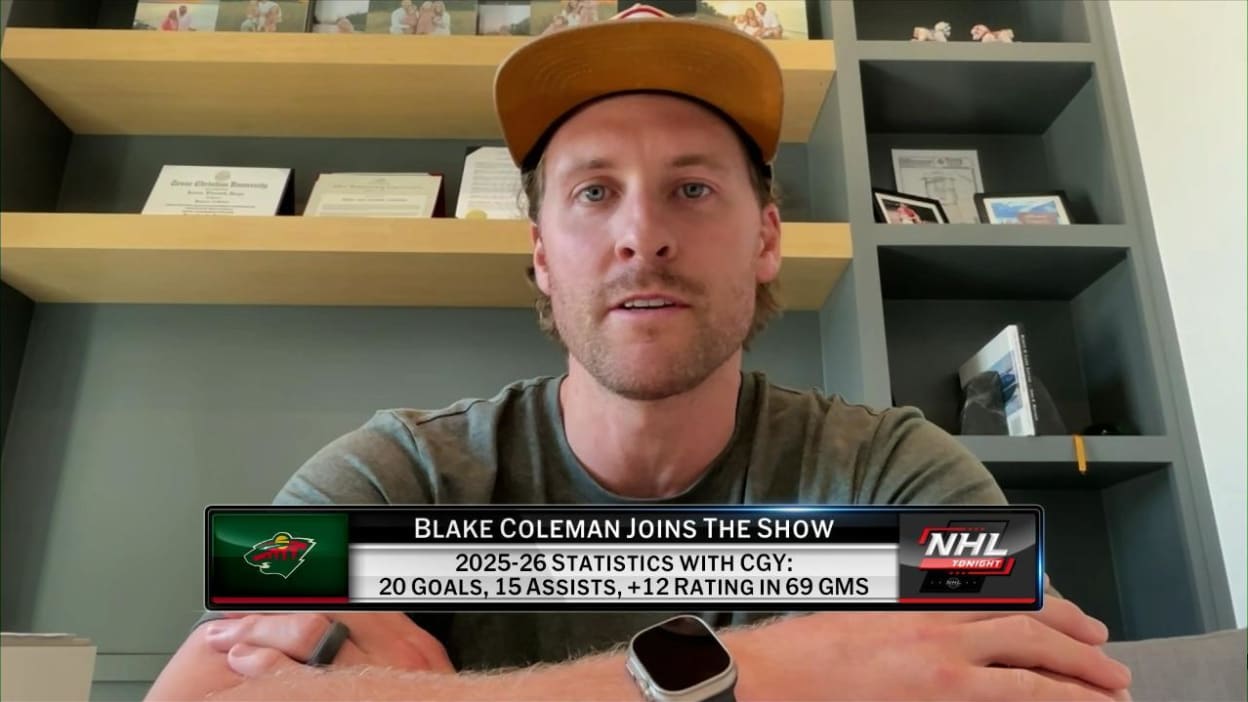 NHL Tonight: Blake Coleman Interview