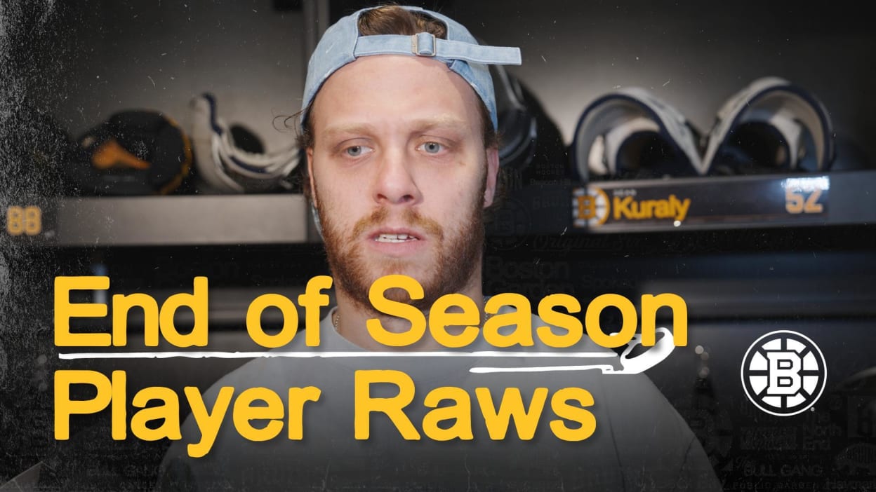 End of Season Raw: Pastrnak, Zadorov, Jokiharju