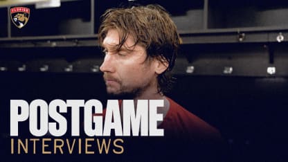 FLA at VAN: Bobrovsky (Postgame)