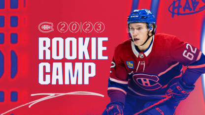 Canadiens announce 2023 Rookie Camp roster