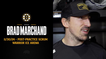 Locker Room Raw: Brad Marchand