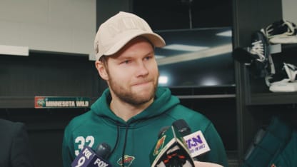 Gustavsson Postgame vs. Montreal 2/2