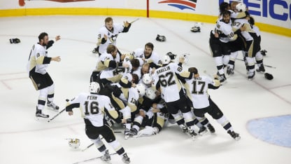 Penguins Stanley Cup celebrate