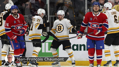Bruins Canadiens badge chaumont