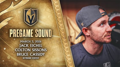 🎥 PREGAME SOUND: Eichel, Sissons & Cassidy
