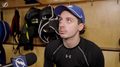 Gage Goncalves | Pregame vs Buffalo Sabres