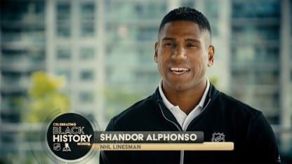 Shandor Alphonso's NHL journey
