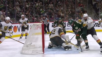 VGK@MIN: Hartman scores goal against Adin Hill