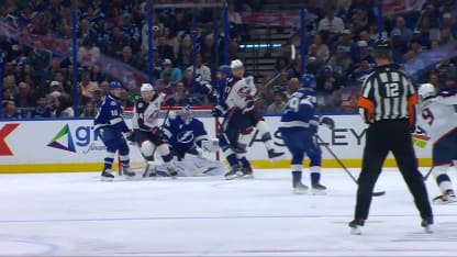 Provorov threads one home from the point