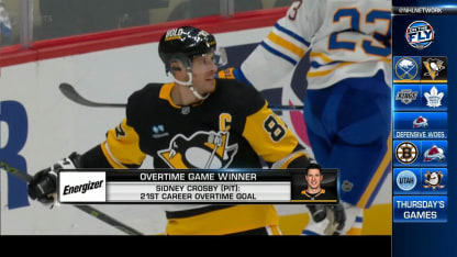 Energizer OT Winner: Sidney Crosby