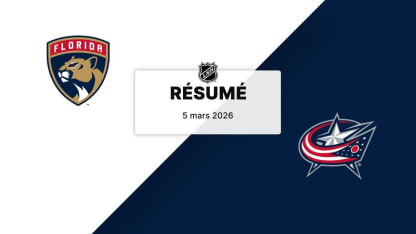 FLA vs CBJ | Résumé | 05/03/2026