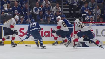 FLA@TOR: Robertson scores goal against Sergei Bobrovsky