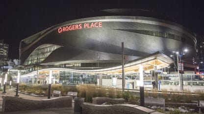 Rogers Place Edmonton Oilers arena outside outdoor October 11, 2016