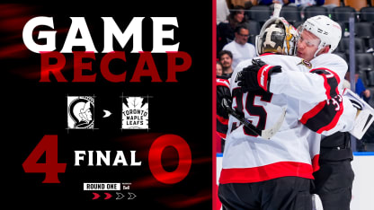 Senators Shut Out Maple Leafs to Force Game Six