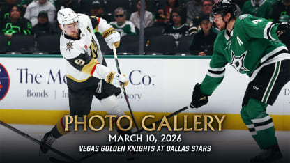 PHOTO GALLERY | Vegas Golden Knights at Dallas Stars | March 10, 2026