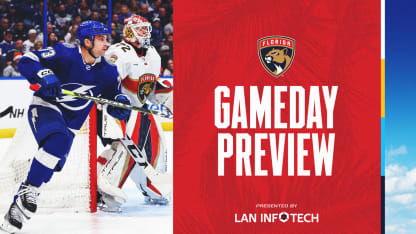 PREVIEW: Panthers visit Tampa Bay in search of 11th straight road win 