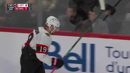OTT@MTL: Batherson scores goal against Sam Montembeault