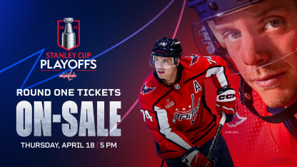 Limited Amount of Capitals First Round Playoff Tickets To Go On Sale April 18