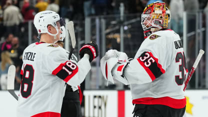 Formbesked från Linus Ullmark Ottawa Senators