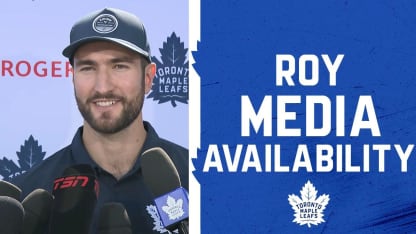 Nicolas Roy | Maple Leafs Media Availability presented by Rogers | Leafs & Legends Charity Golf Classic