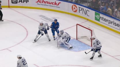 TOR@STL: Broberg snaps one past the goalie for a PPG