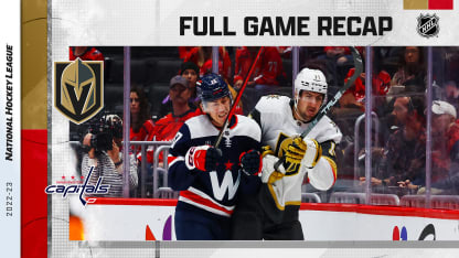 Recap: VGK 3, WSH 2 - F/OT