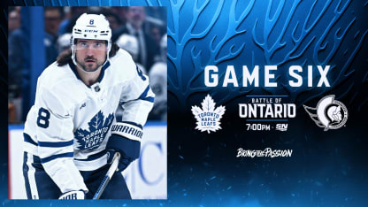 GAME SIX: Toronto Maple Leafs @ Ottawa Senators • May 1, 2025