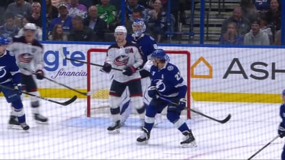 CBJ@TBL: Marchenko scores PPG against Andrei Vasilevskiy