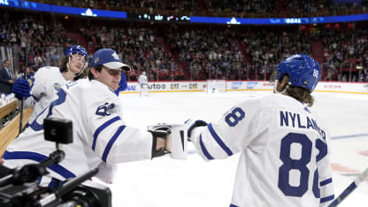 Maple Leafs William Nylander bjöd hemmapubliken på show i NHL Global Series