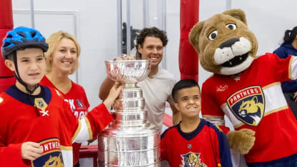 Verhaeghe et la Coupe Stanley en bonne compagnie