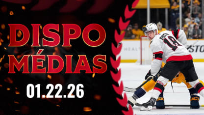 Tim Stützle dispo médias après le match contre NSH