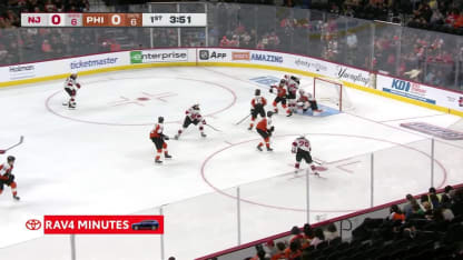 NJD@PHI: Rooney scores goal against Dan Vladar