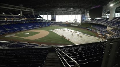 The Winter Classic rink build