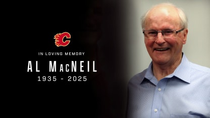 Flames Mourn Passing Of Al MacNeil